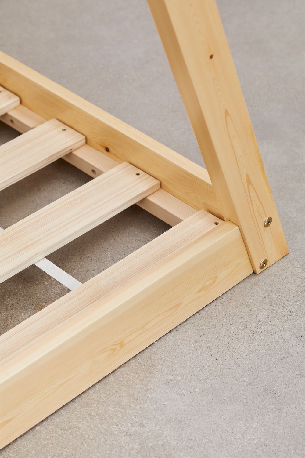 Cama para colchón 90 cm en madera de pino Typi Kids , imagen de galería 6