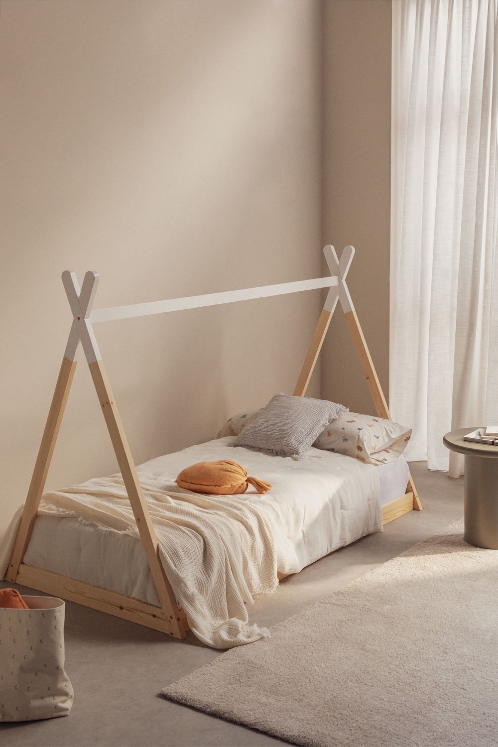 Cama de Madera para Colchón 90 cm Typi Kids, imagen de galería 1