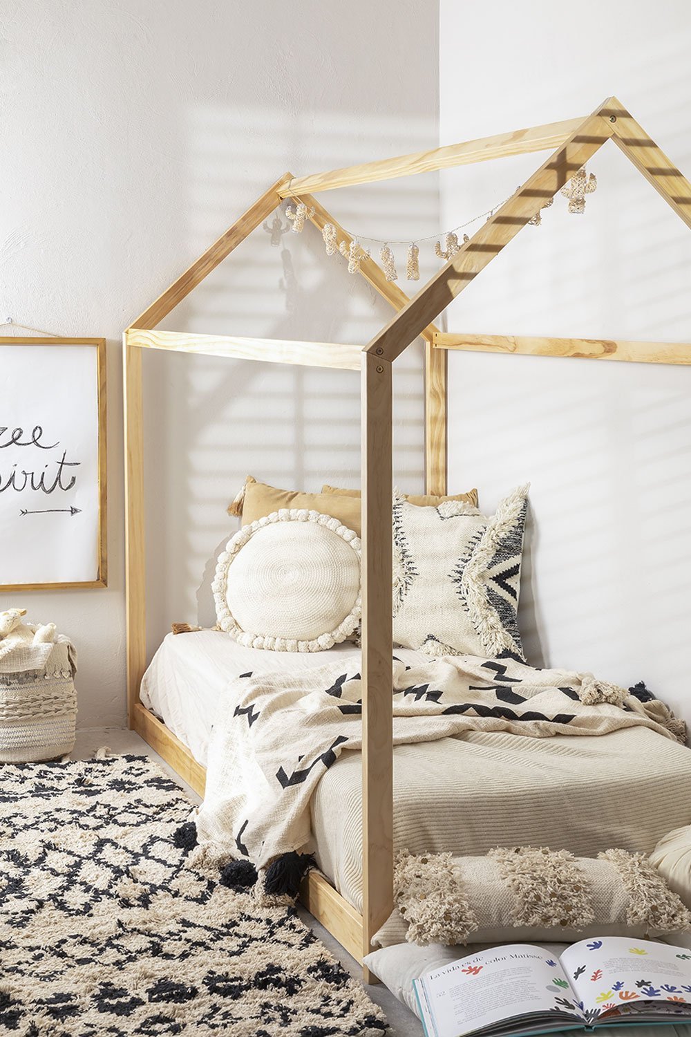 Cama de Madera para Colchón 90 cm Obbit Kids, imagen de galería 1