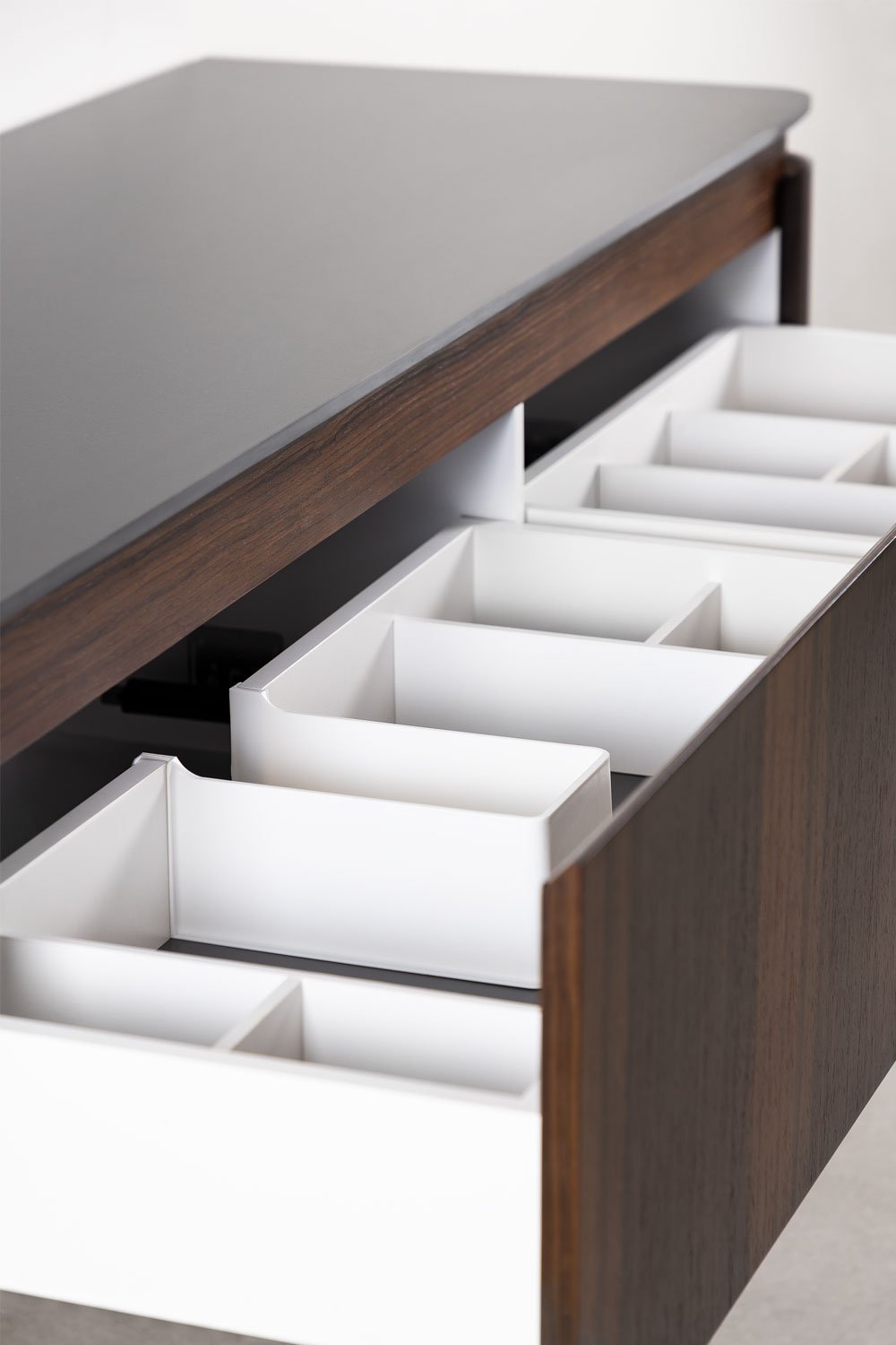 Conjunto de mueble de baño en madera Lavena, imagen de galería 5