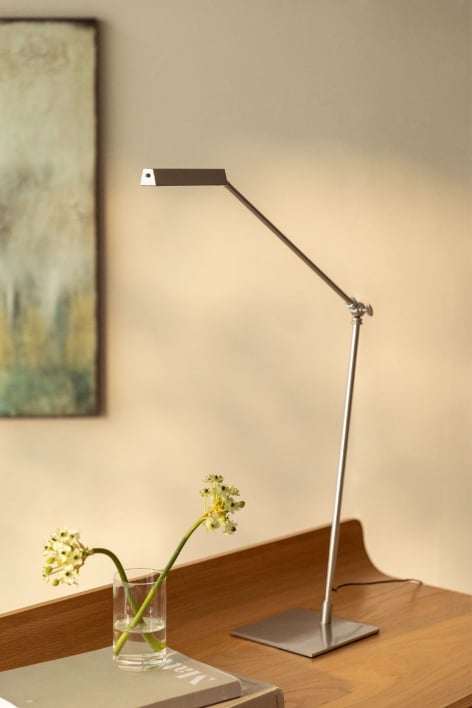 Lámpara de mesa LED en hierro Valtyn