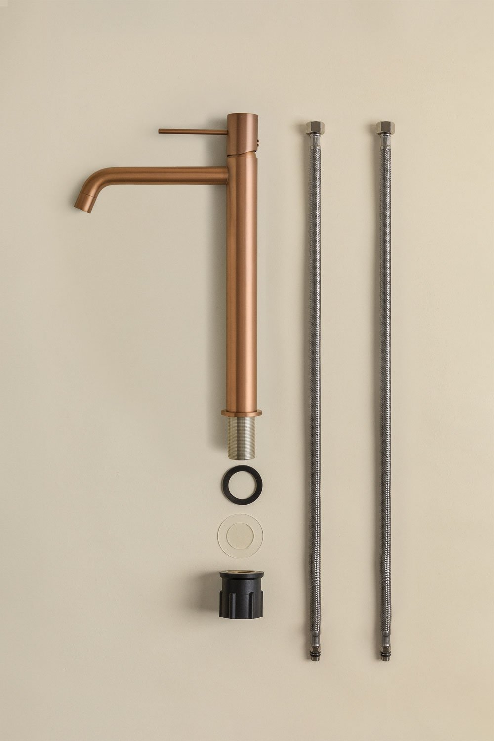 Grifo de lavabo en latón Orveta, imagen de galería 6