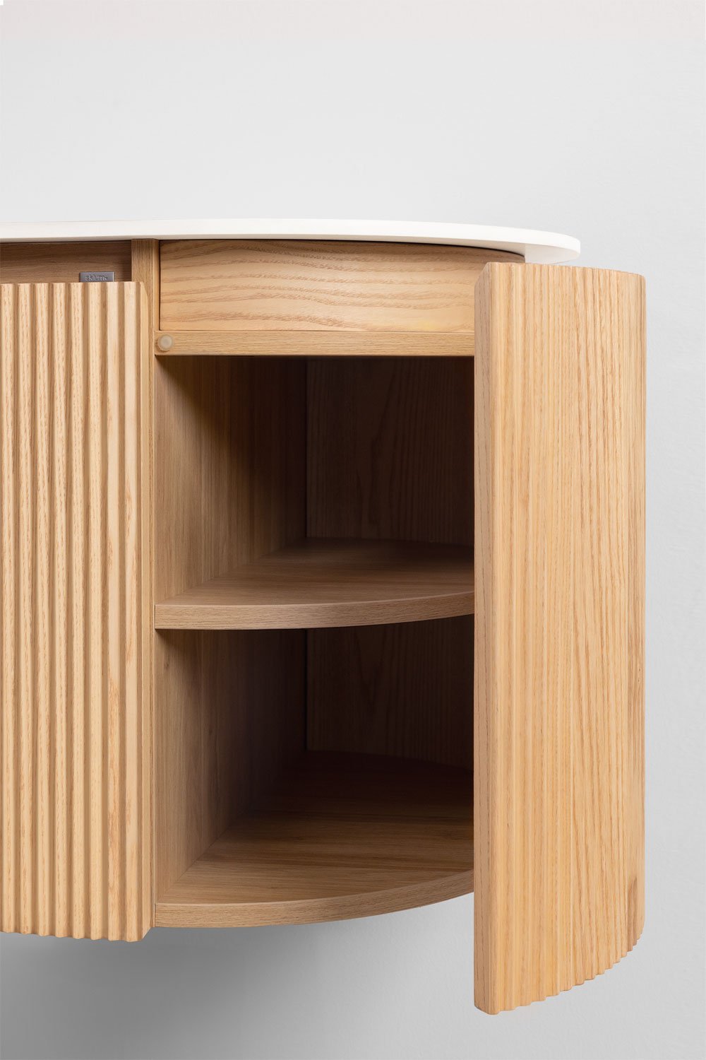 Conjunto de muebles de baño en madera Carsone, imagen de galería 3