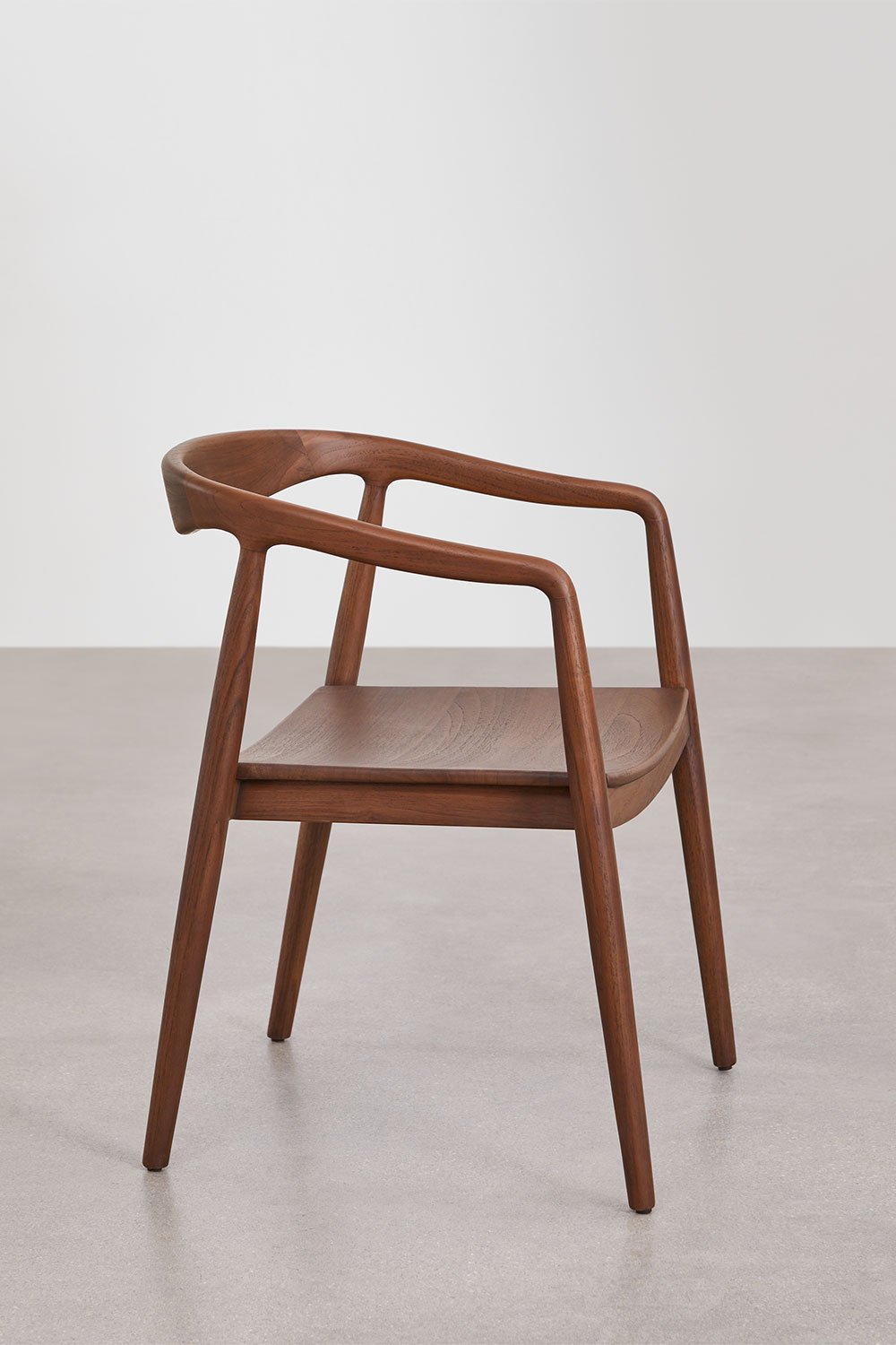 Silla de jardín en madera de teca Rokan, imagen de galería 3