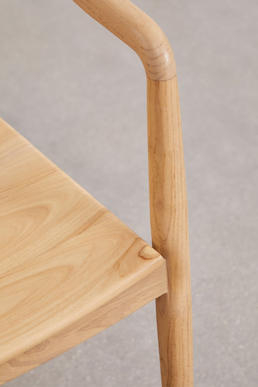 Pack de 2 sillas de jardín en madera de teca Rokan, imagen de galería 6