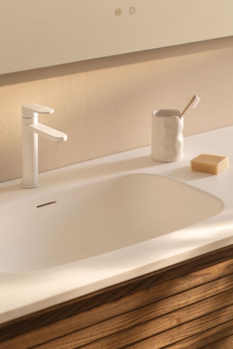 Grifo de lavabo en latón Alameda