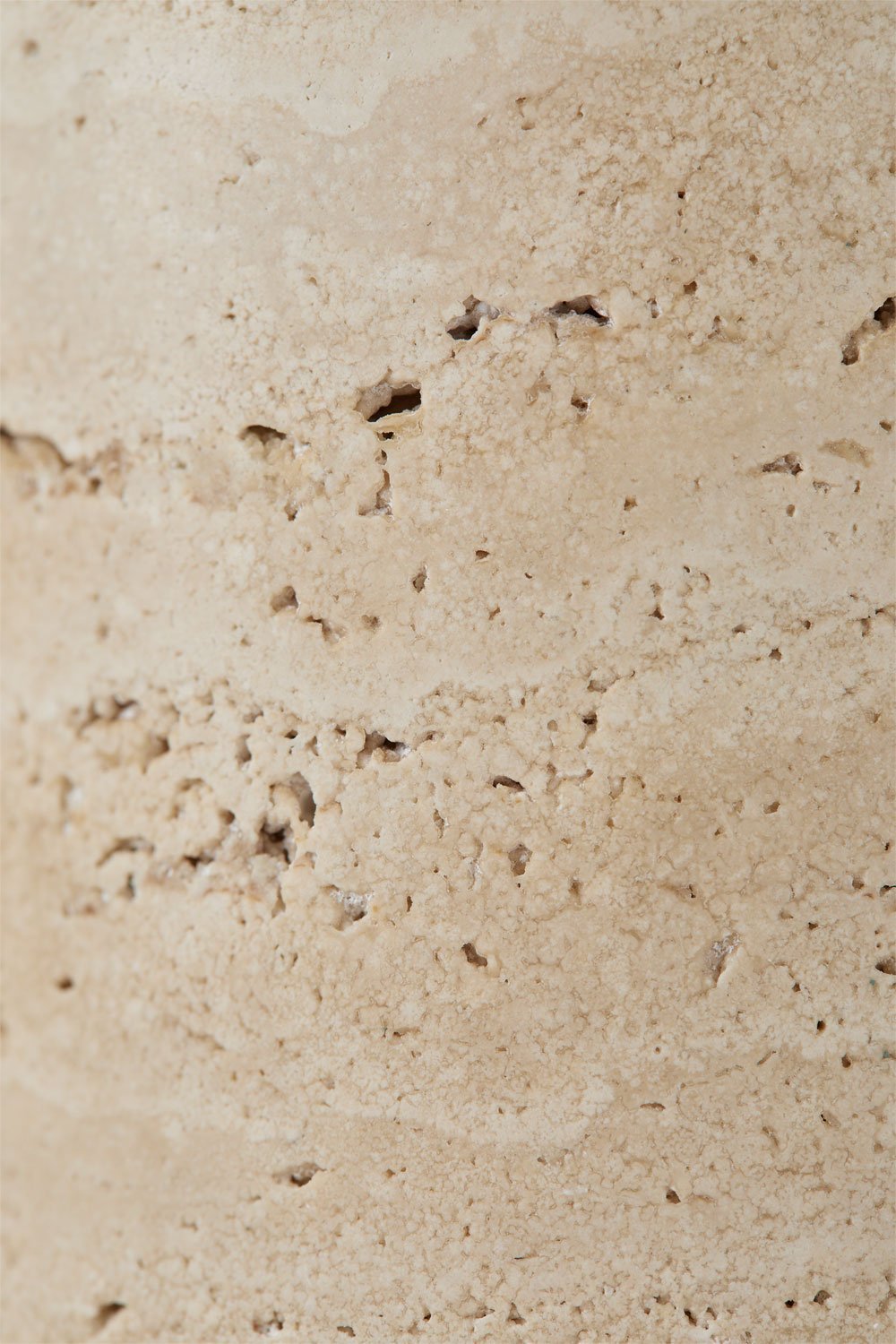 Aplique de pared en travertino y madera Davise, imagen de galería 6