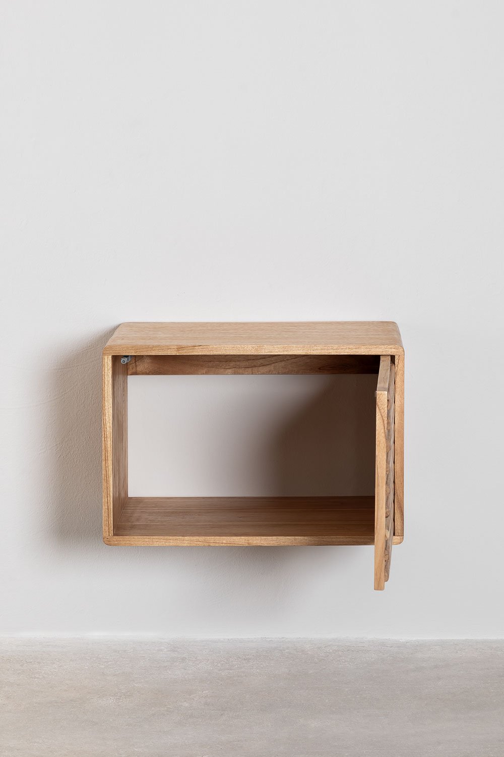 Conjunto de mueble de baño suspendido en madera Deleyna, imagen de galería 4