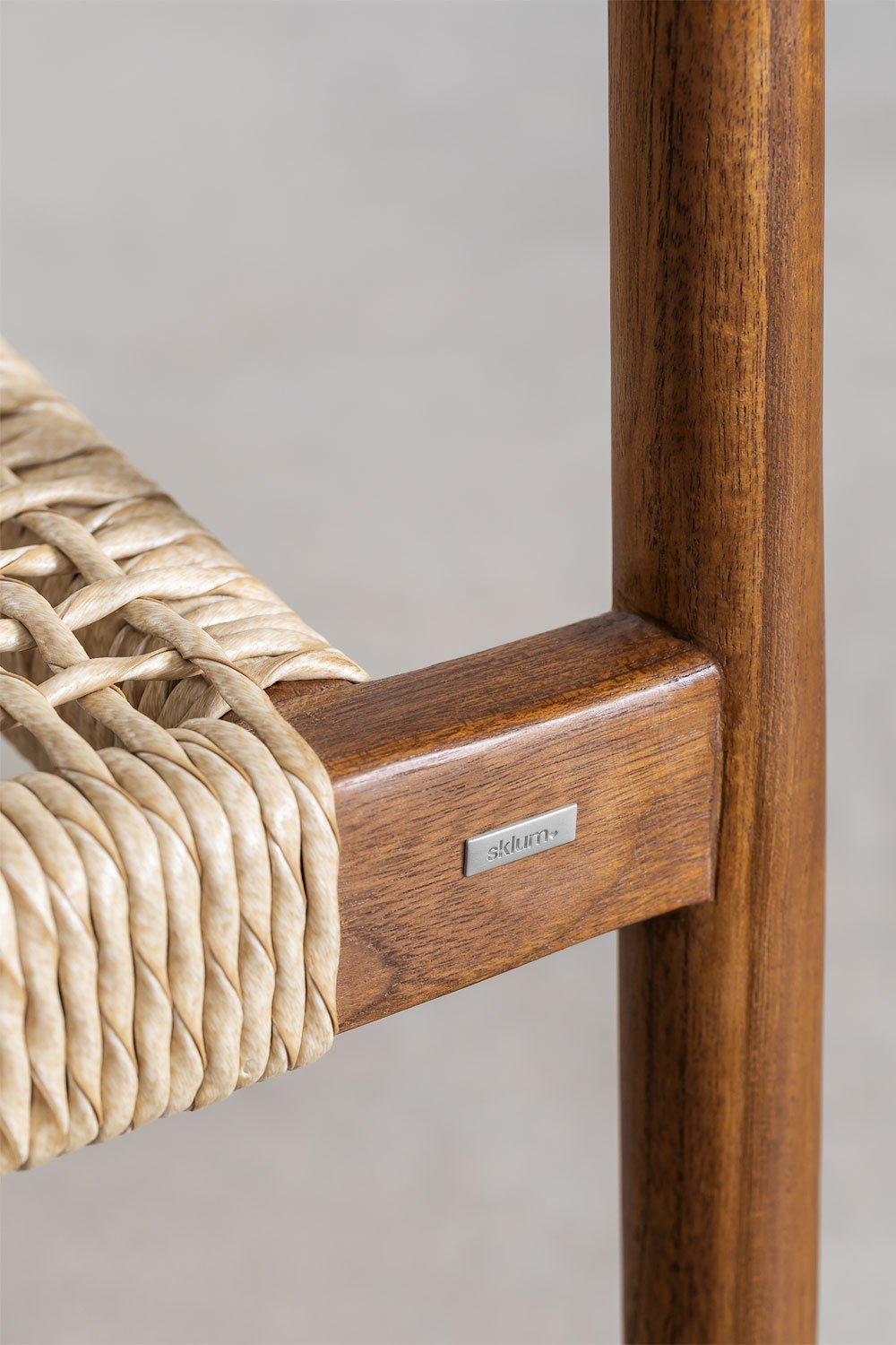 Pack de 4 sillas de jardín en madera de teca Visby       , imagen de galería 6