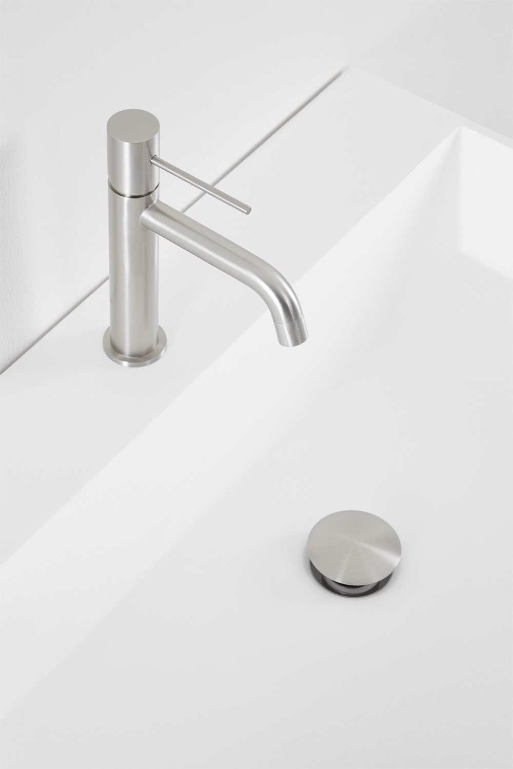 Conjunto de mueble de baño en madera con lavabo integrado Jolene, imagen de galería 4