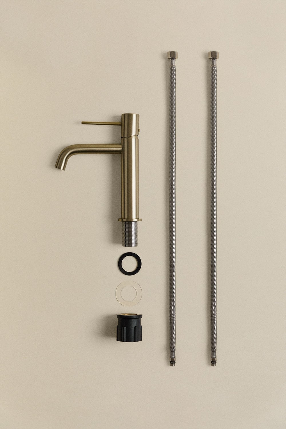 Conjunto de mueble de baño suspendido en madera con lavabo integrado Aldeia, imagen de galer&iacute;a 12