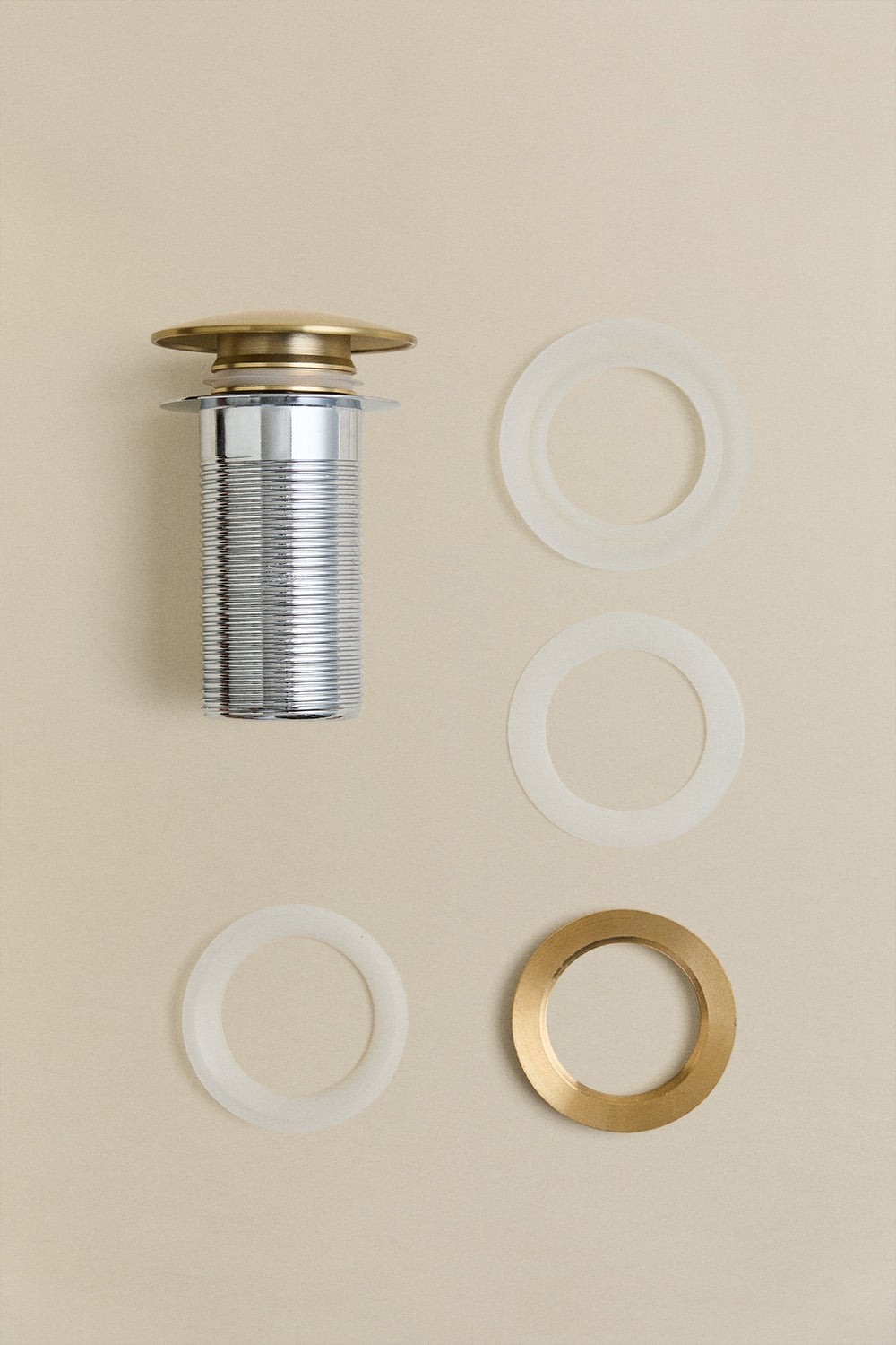 Conjunto de mueble de baño suspendido en madera con lavabo integrado Aldeia, imagen de galer&iacute;a 15