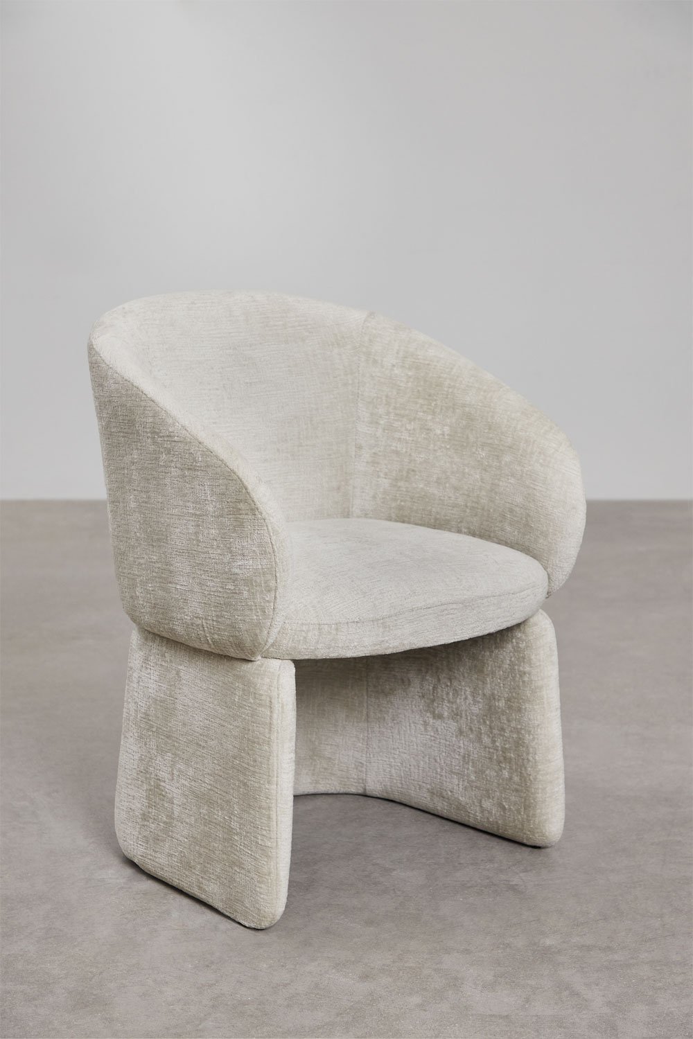 Pack de 2 sillones en chenilla Vasilis, imagen de galería 3