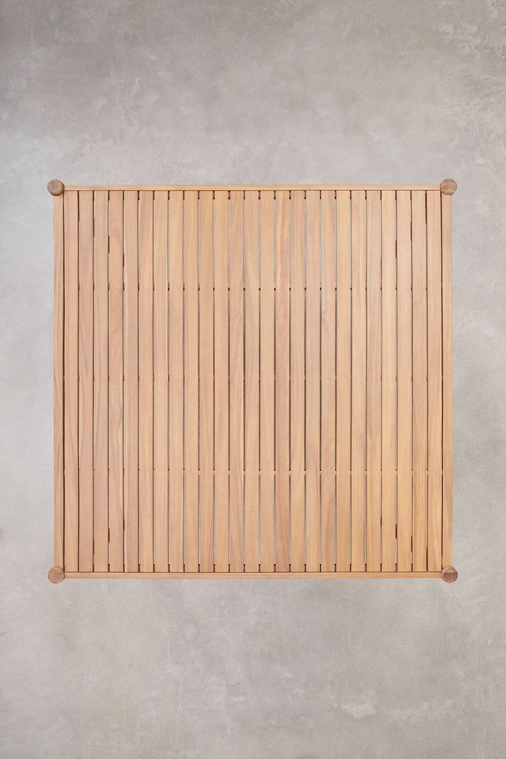 Mesa de comedor cuadrada 150x150 cm en madera de acacia Aderyn, imagen de galer&iacute;a 6