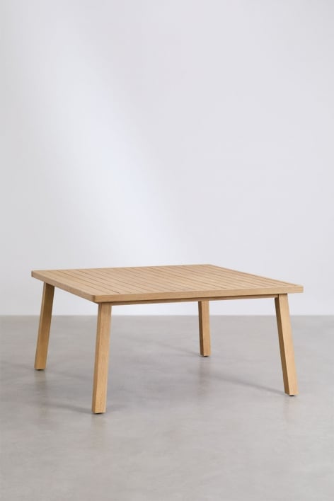 Mesa de jardín cuadrada 150x150 cm en madera de acacia Dubai