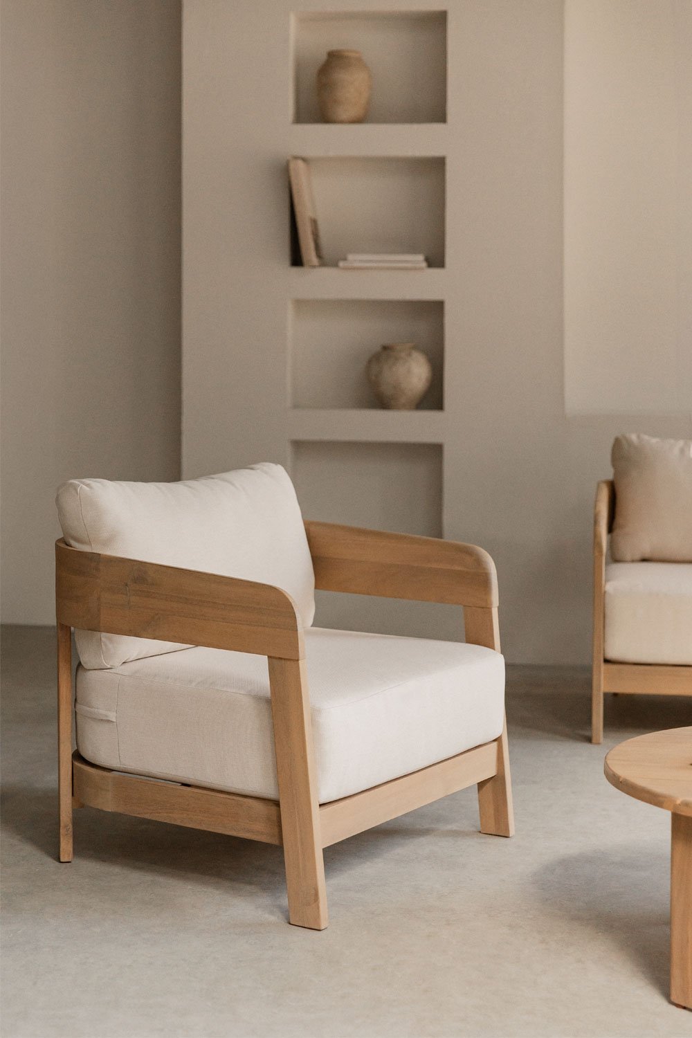 Sillón en madera de acacia Uleno , imagen de galería 1