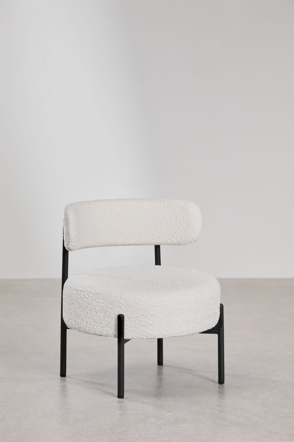 Pack de 2 sillones en tela bouclé Anisa, imagen de galería 1