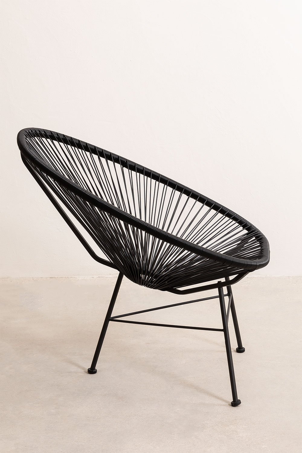 Pack de 2 sillones en acero y mimbre sintético New Acapulco, imagen de galería 2