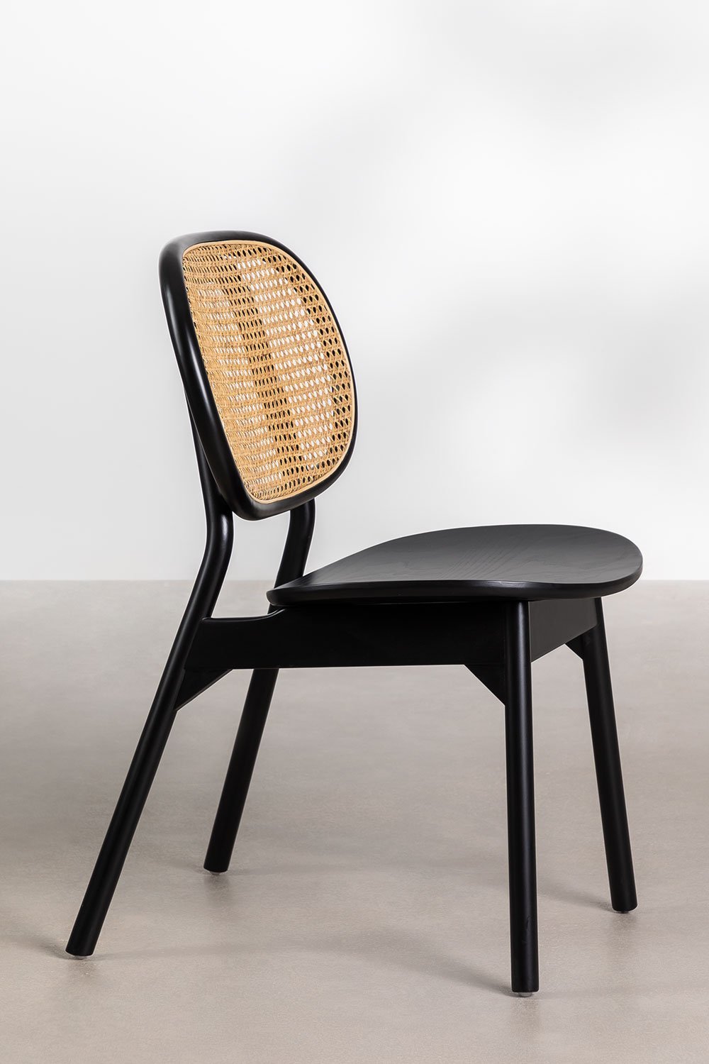 Pack de 2 sillas de comedor en madera de haya Afri   , imagen de galería 2