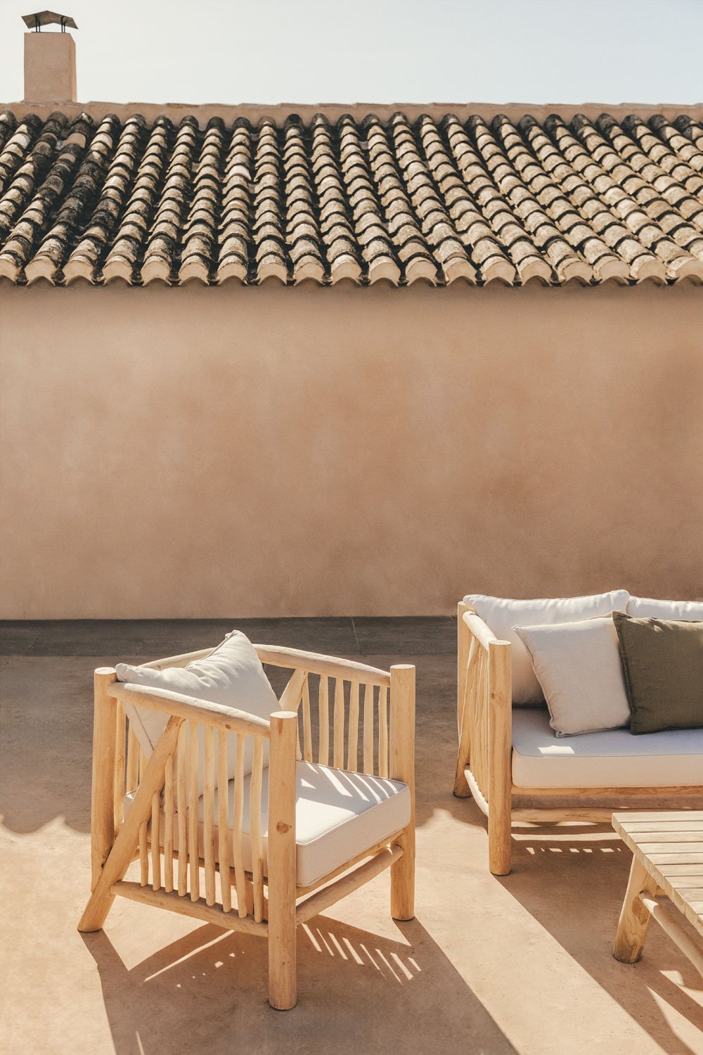 Sillón de Jardín en Madera de Teca Narel     , imagen de galería 1