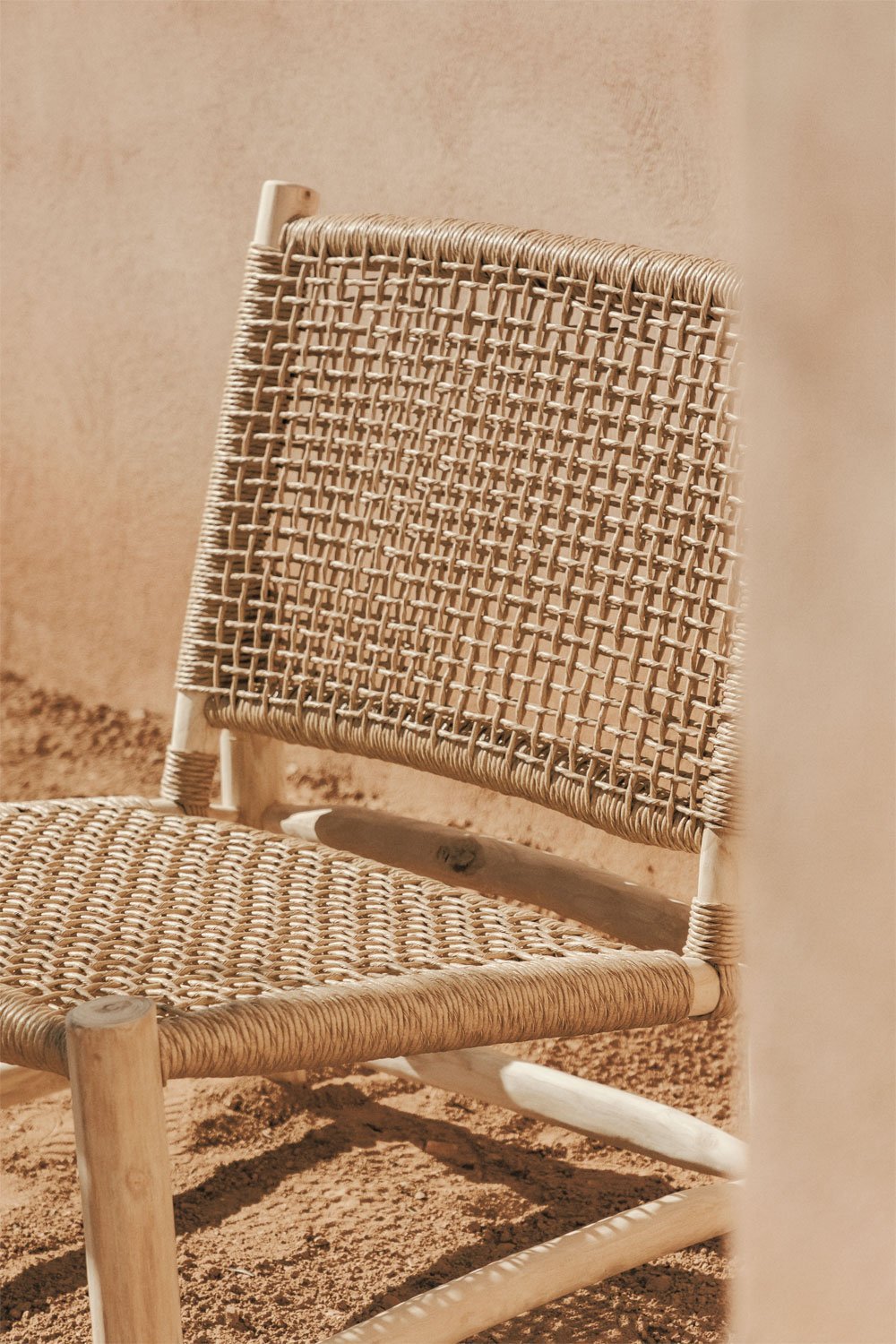 Sillón de Jardín en Madera de Teca Bientina, imagen de galería 2