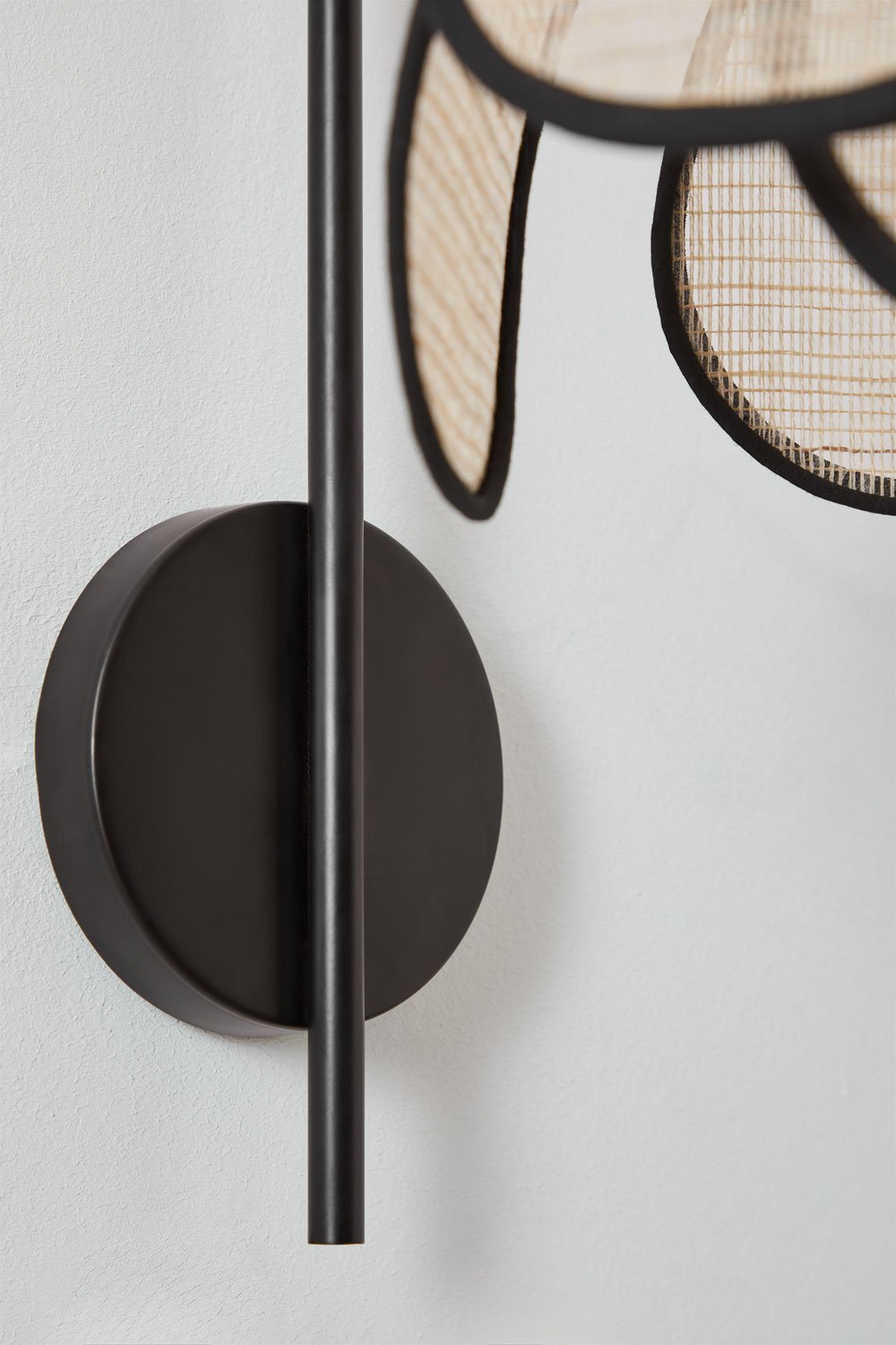 Lámpara de pared Ø35 cm en lino Vidson, imagen de galería 6