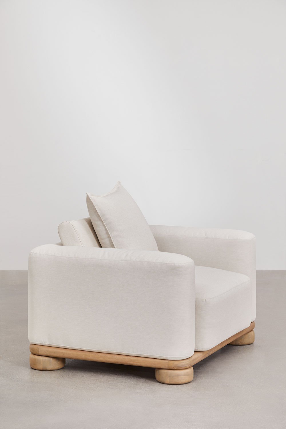 Pack de 2 sillones de jardín en madera de acacia Ioanis , imagen de galería 3