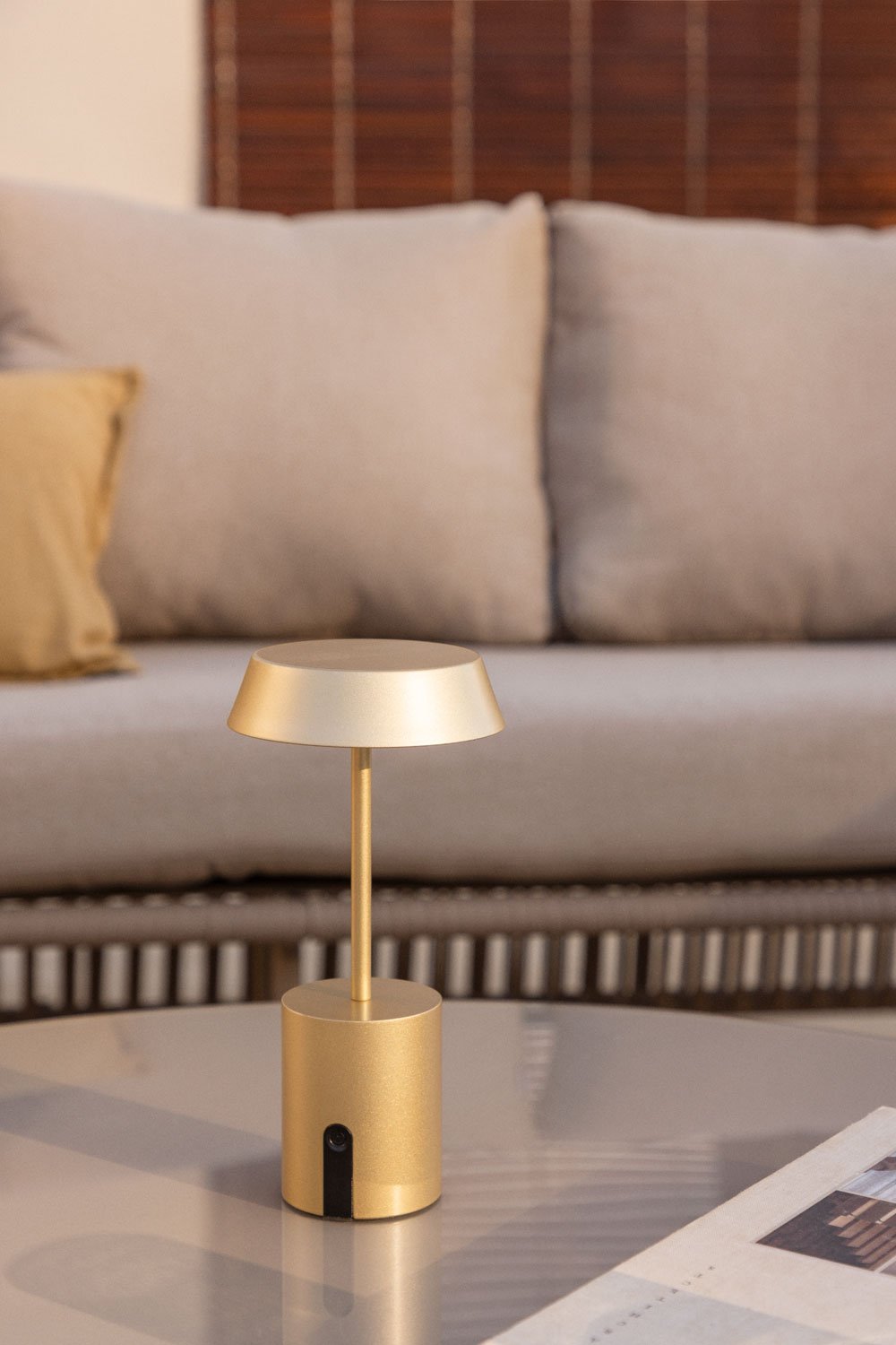 Lámpara de mesa LED inalámbrica para exterior Uliana , imagen de galería 1