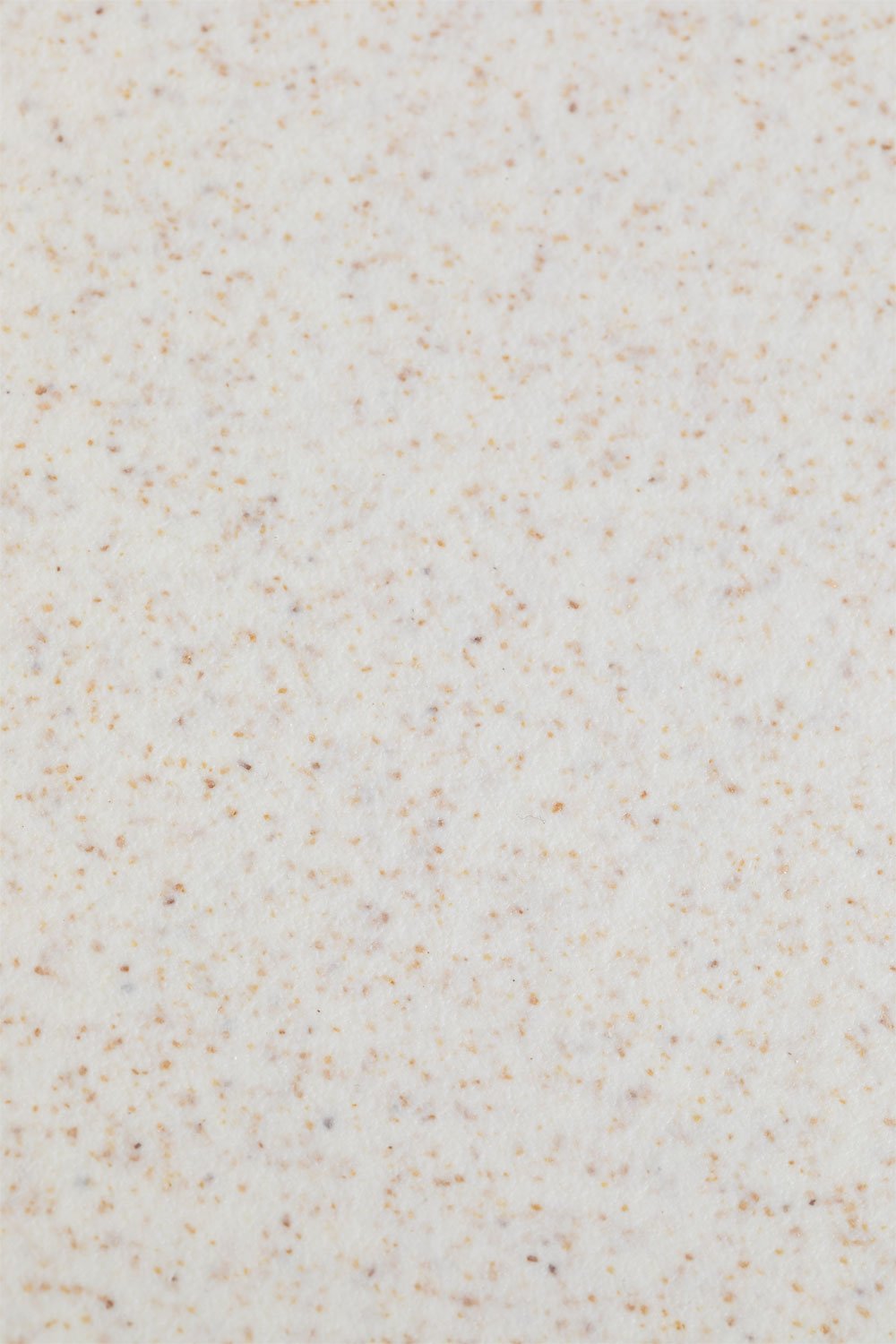 Taburete alto de jardín 75 cm en polipropileno y hierro blanco piedra Lynette, imagen de galería 8