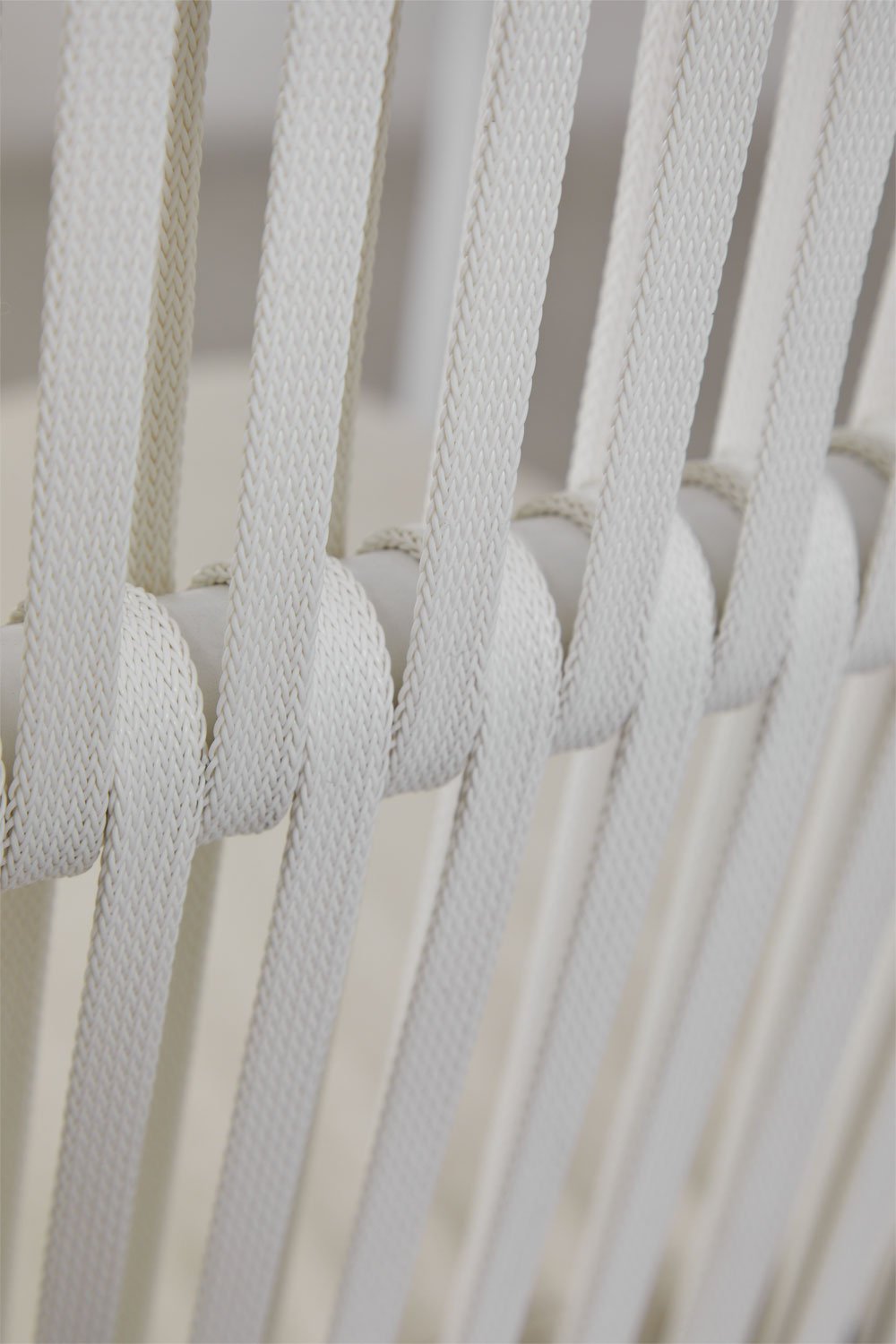 Silla de jardín apilable con reposabrazos en aluminio Alberta, imagen de galería 8