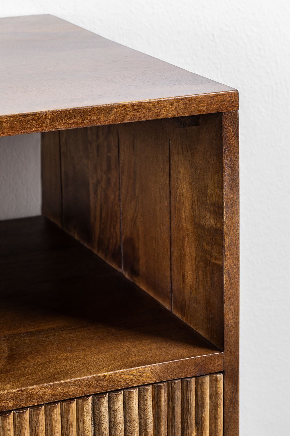 Conjunto de mueble de baño en madera de mango Baty, imagen de galería 2