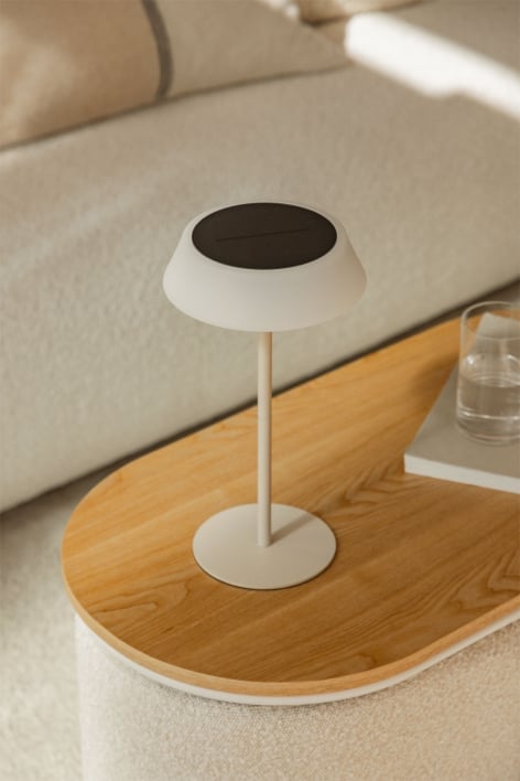 Lámpara de mesa solar LED inalámbrica Ulenia
