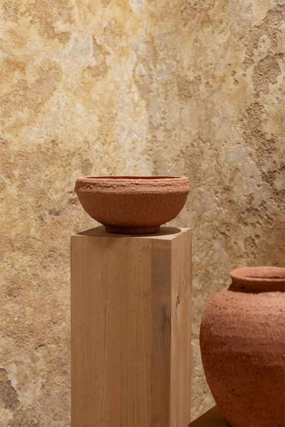 Cuenco decorativo en terracota Agnon, imagen de galería 1