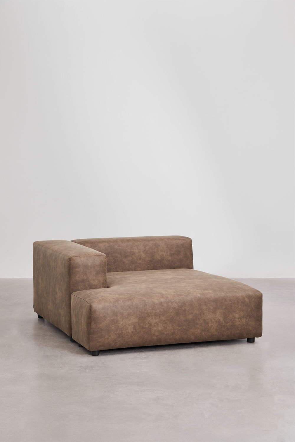 Módulo chaise longue izquierdo para sofá modular Bruna, imagen de galería 1
