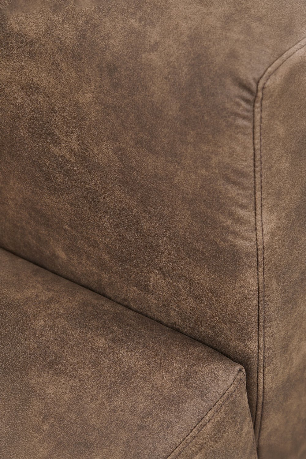 Módulo esquinero izquierdo 135x113 cm con reposabrazos alto para sofá modular Bruna , imagen de galería 2