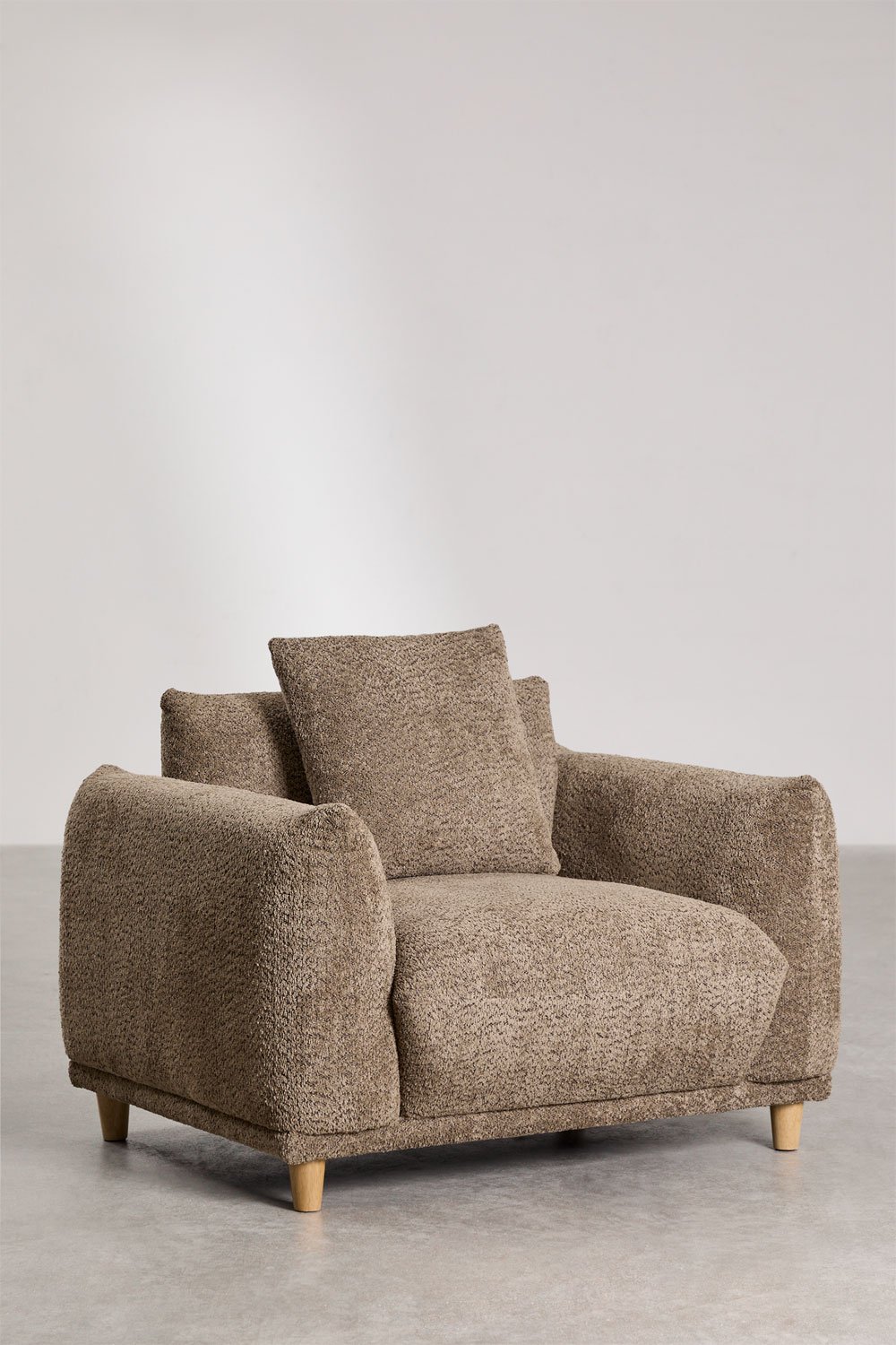 Sillón en bouclé Eracli, imagen de galería 4