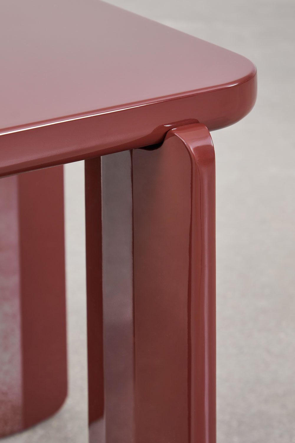 Mesa auxiliar cuadrada 50x50 cm en MDF Ginebra, imagen de galería 4