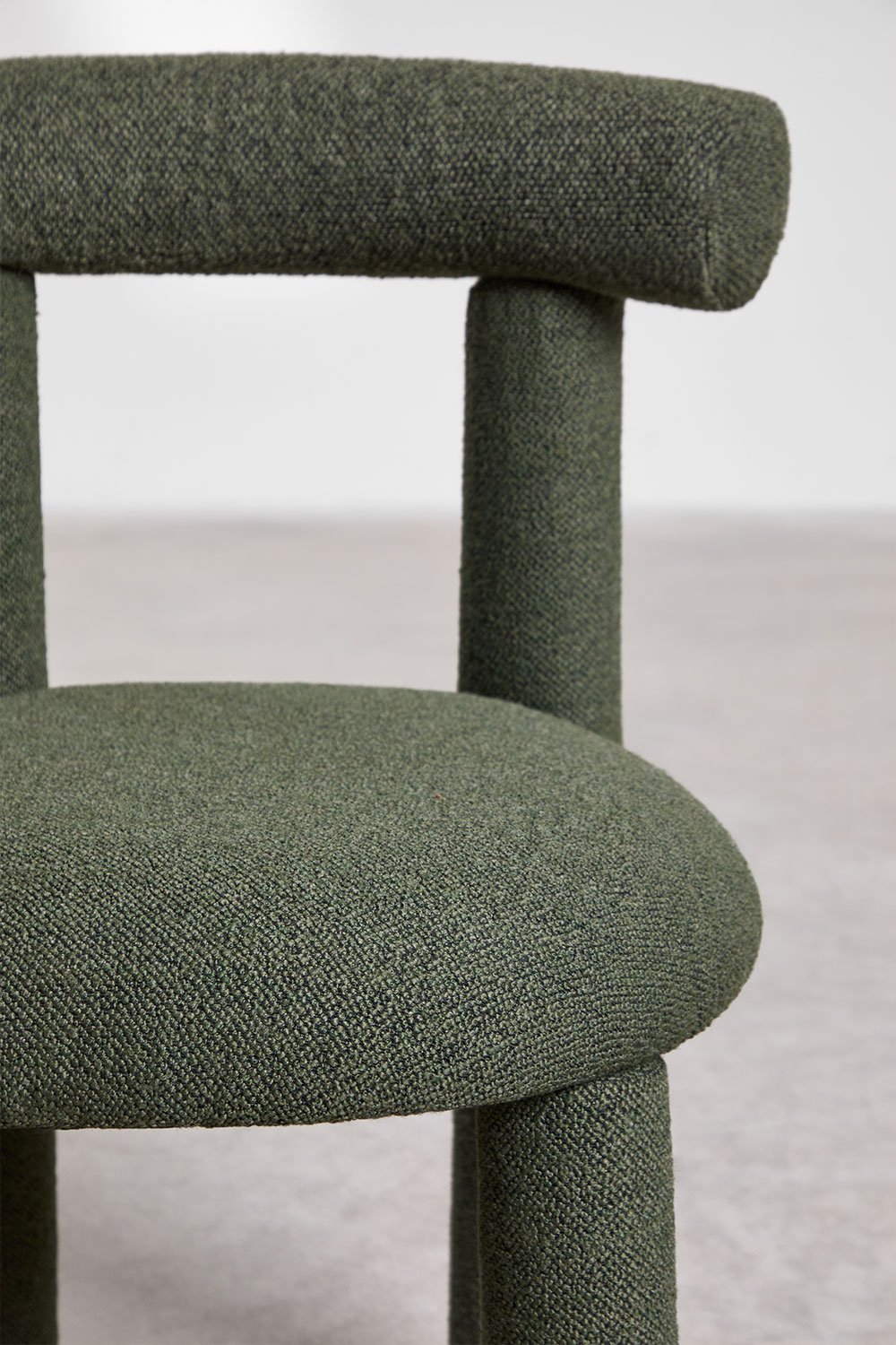 Silla de comedor en tela bouclé Gia  , imagen de galería 6