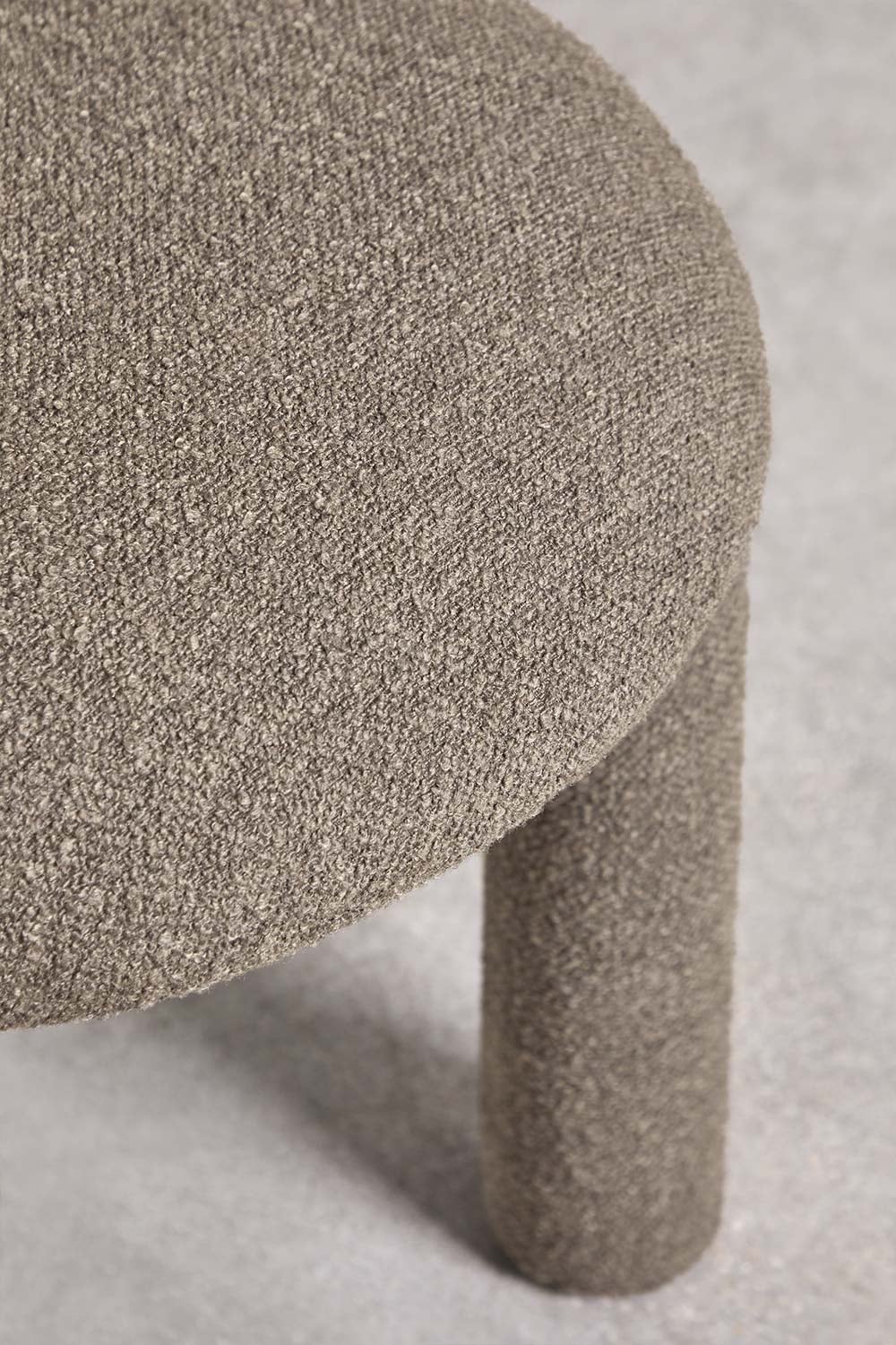 Pack de 4 sillas de comedor en tela bouclé Gia  , imagen de galer&iacute;a 7