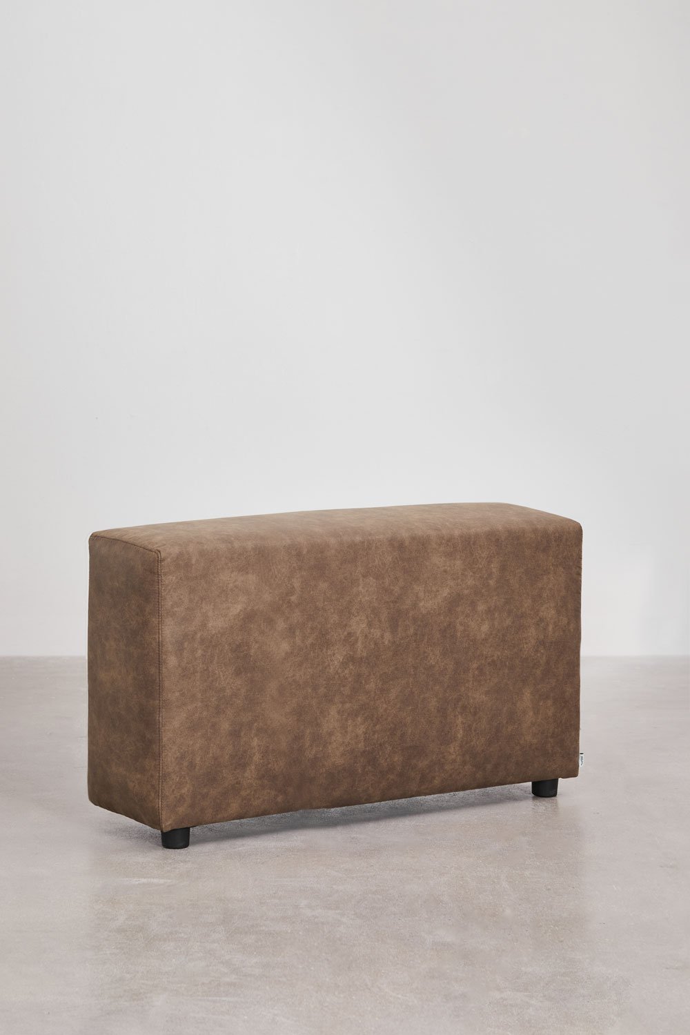 Sofá modular chaise longue izquierdo de 3 piezas ↔︎375 cm con reposabrazos alto Bruna , imagen de galería 9