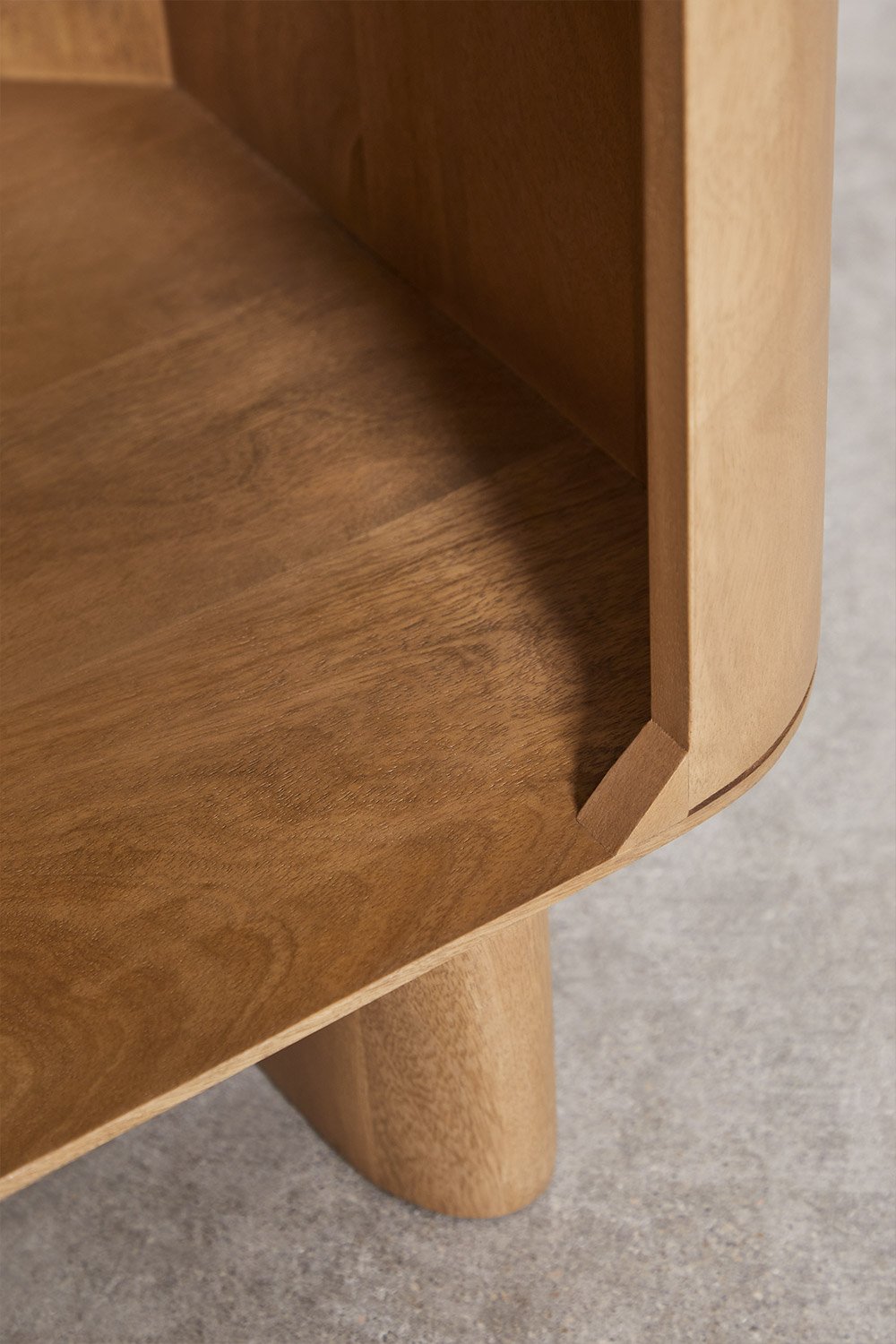 Pack de 2 mesitas de noche 50x45 cm en madera de mango Miller, imagen de galería 8