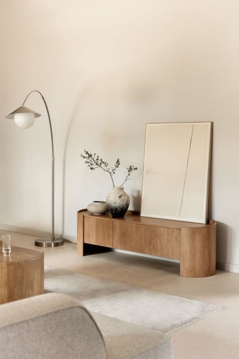 Mueble TV 175x50 cm en madera de mango Sidney