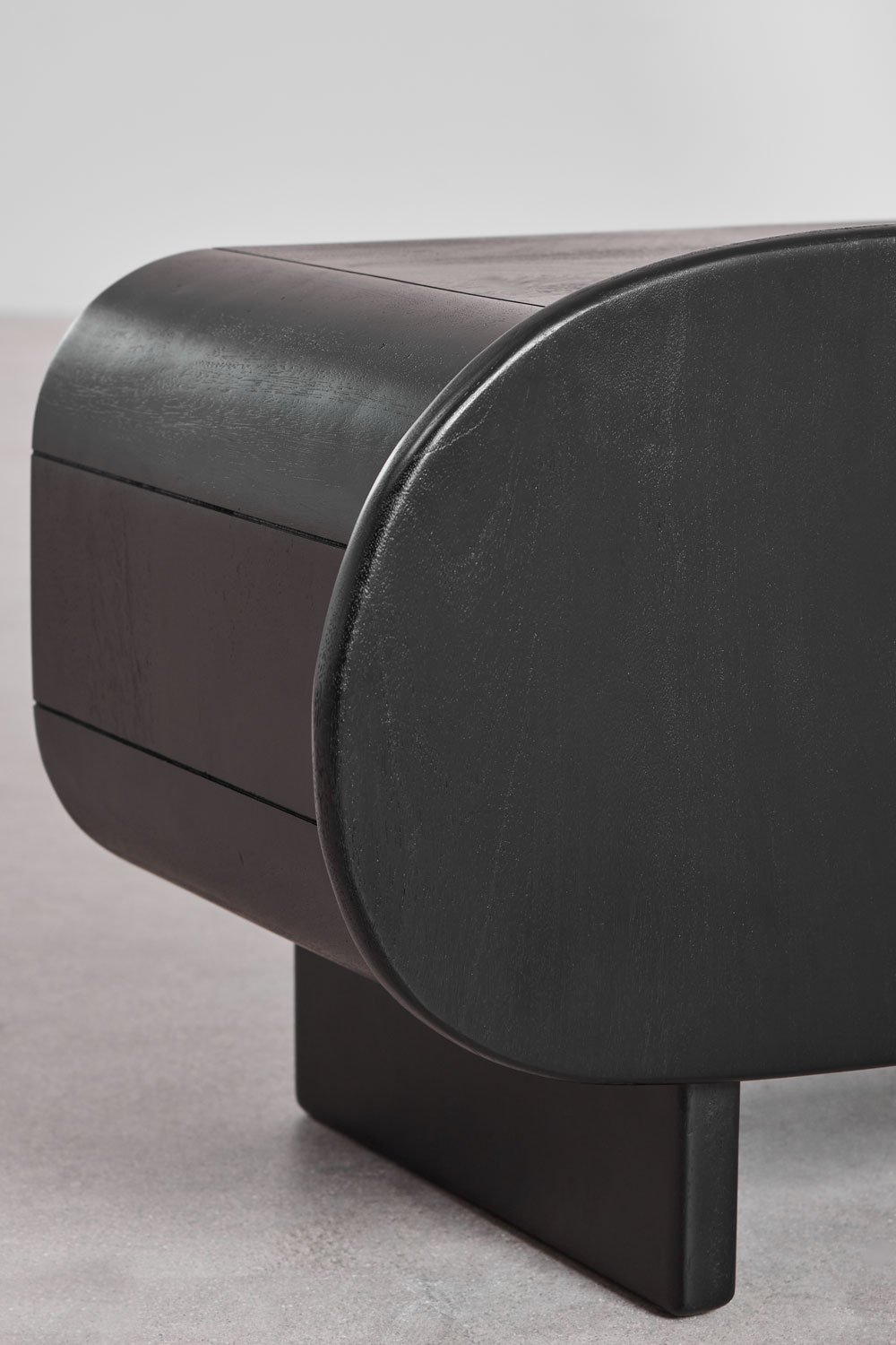 Mueble TV 220x40 cm en madera de mango Agathe, imagen de galería 6