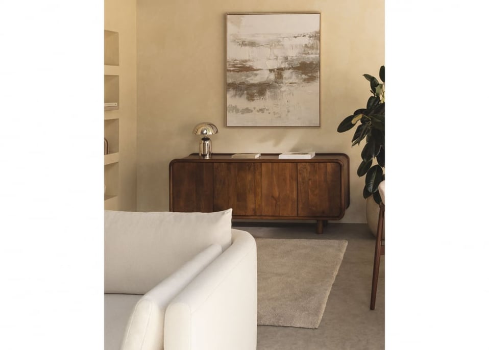 Aparador 175x43 cm en madera de mango Gina