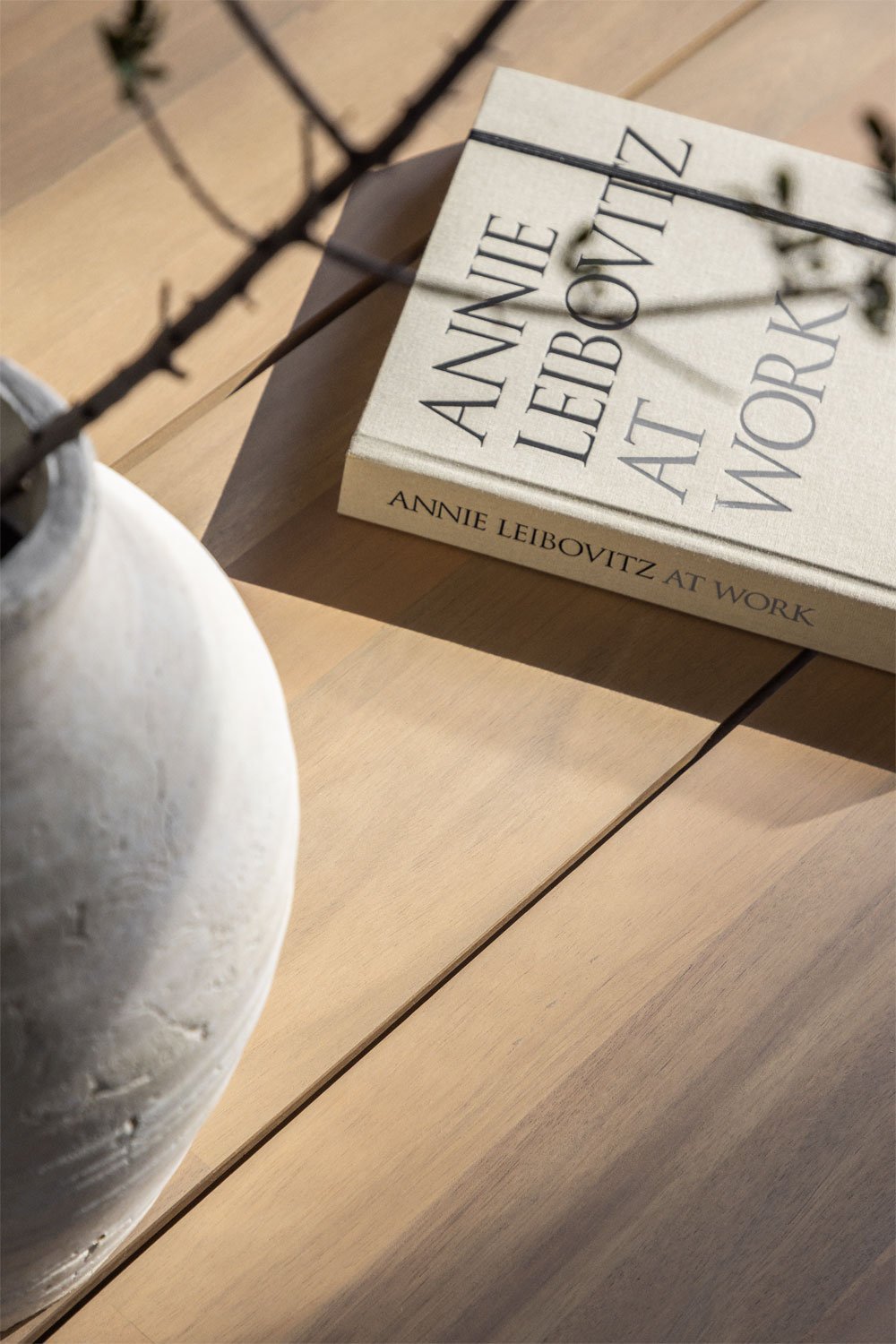 Mesa de comedor ovalada 240x100 cm en madera de acacia Uleno , imagen de galería 3