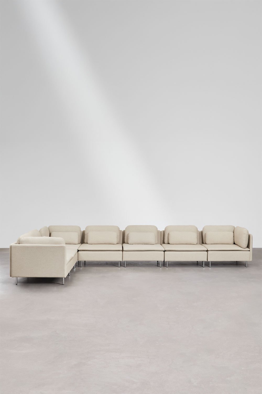 Sofá modular rinconera de 7 piezas Oriol, imagen de galería 4