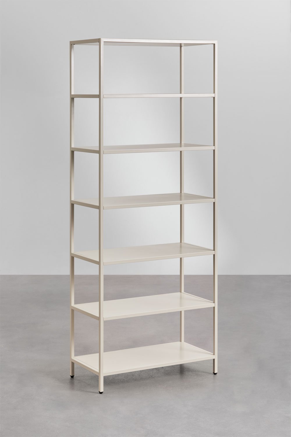 Armario modular abierto de 2 piezas con perchero y estantería en acero Janine, imagen de galería 7