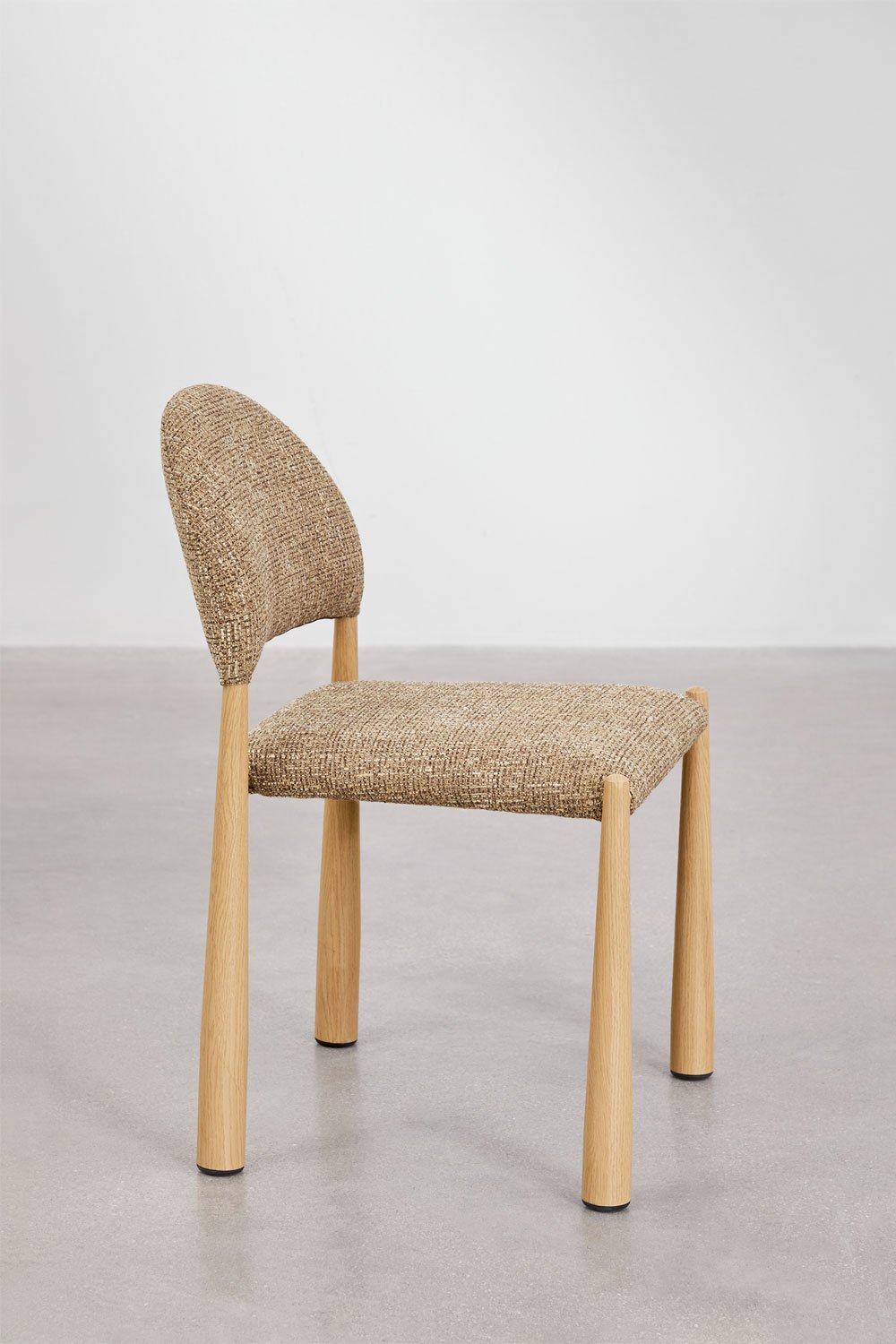 Pack de 4 sillas de comedor tapizadas Nagore, imagen de galer&iacute;a 4