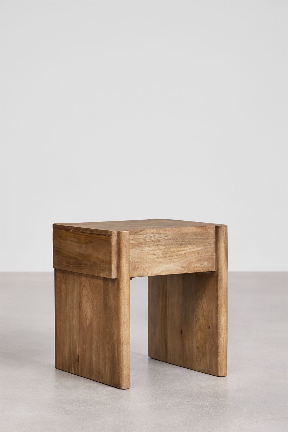 Pack de 2 mesitas de noche 45x45 cm en madera de mango Antonela, imagen de galería 5