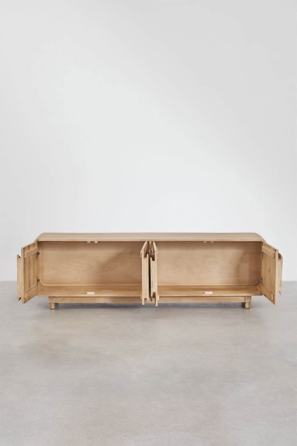 Mueble TV 180x40 cm en madera de mango Joel, imagen de galería 5